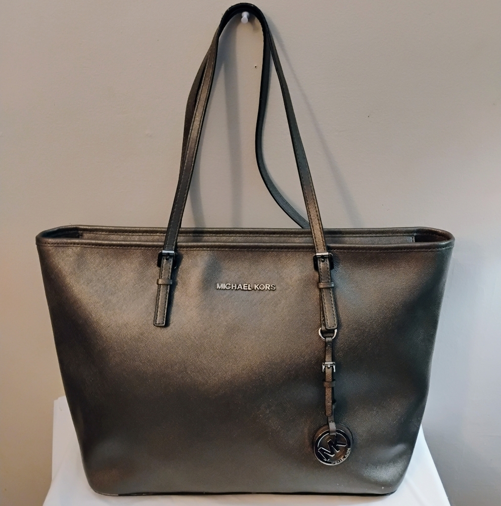 Michael Kors Metallic Tote Bag